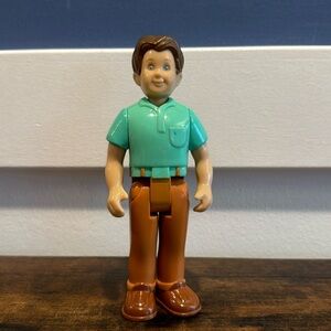LITTLE TIKES Dad FIGURE Father Daddy Grand Mansion Doll Dollhouse good hair